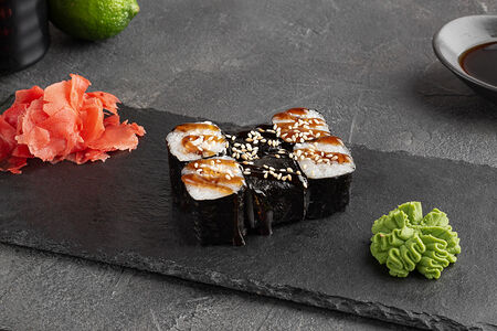 Маки с угрем