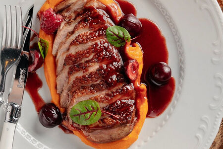 Стейк из утиной грудки