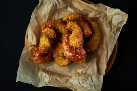 Креветки в кляре