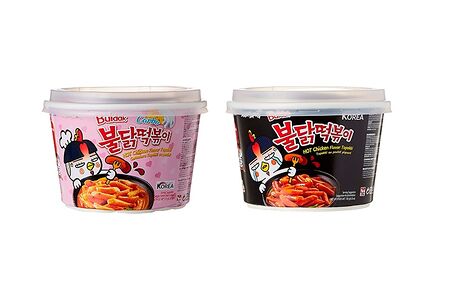 Рисовые клецки Samyang Carbonara Buldak Hot Chiken Rice Cake Topokki