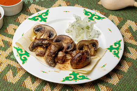 Грибы гриль