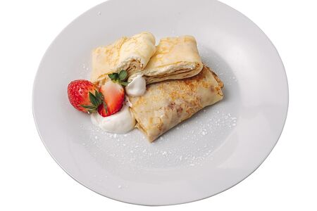 Блинчики с творогом