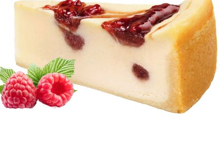 Чизкейк малиновый