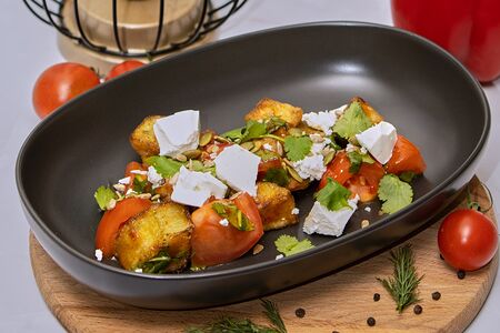 С хрустящим баклажаном