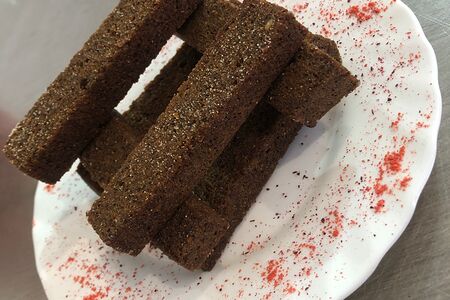 Гренки чесночные