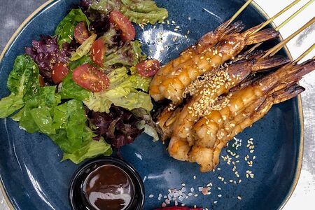 Креветки гриль по-тайски