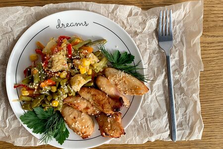 Курочка по-азиатски