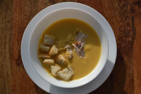 Сырный суп-пюре