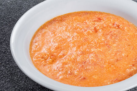 Яичница с помидором