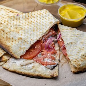 Кесадилья с овощами