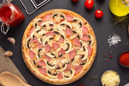 Пицца Ветчина и грибы