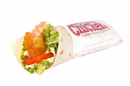 Мини тортилья с креветкой