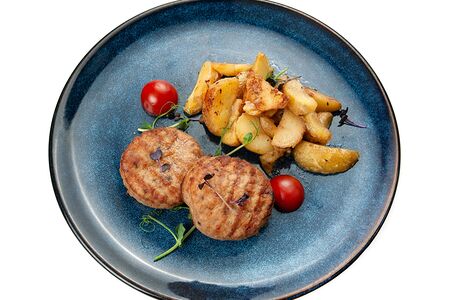 Котлеты куриные с картофелем Айдахо