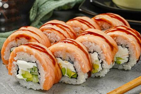 Ролл Филадельфия гриль