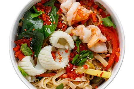 Пад-тай с морепродуктами