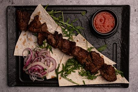 Шашлык из говядины