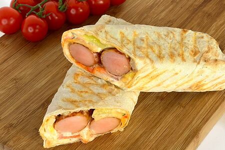 Хот-дог на лаваше