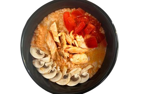 Том ям с лососем