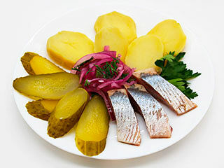 Закусочка Селедочка с картофелем