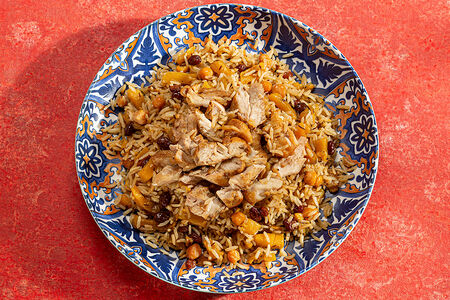 Ферганский плов с курицей