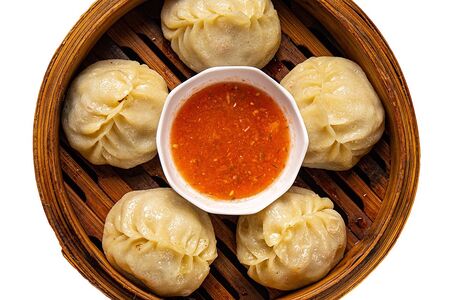 Манты с мясом