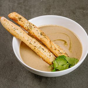 Крем-суп с белыми грибами