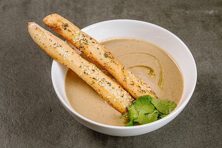 Крем-суп с белыми грибами