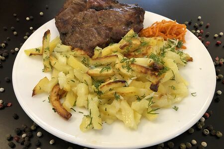 Картофель жареный по-домашнему