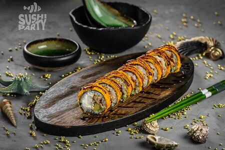 Темпура с угрем и авокадо