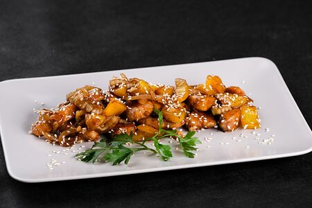 Рыба в устричном соусе