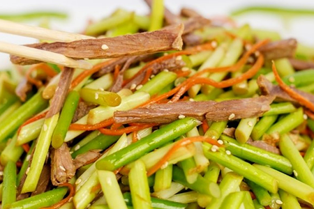 109 Салат из стрелок чеснока