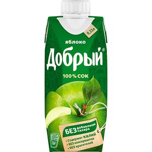 Сок Добрый яблочный