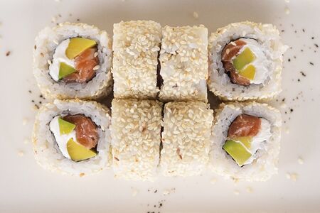 Филадельфия с кунжутом