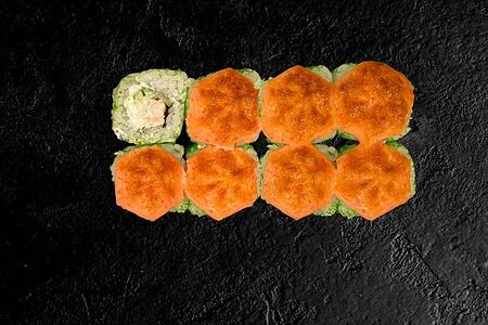 Запеченный с креветкой