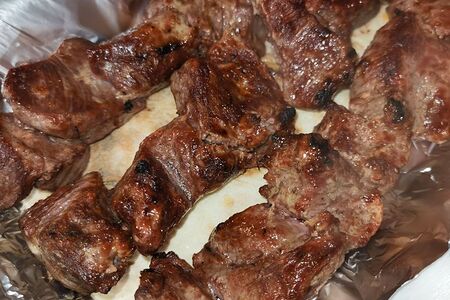 Шашлык из говядины