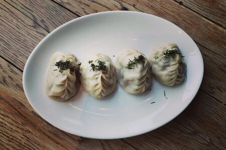 Манты с говядиной