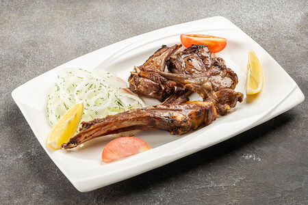 Шашлык из бараньей корейки