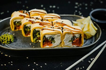 Тортилья с лососем