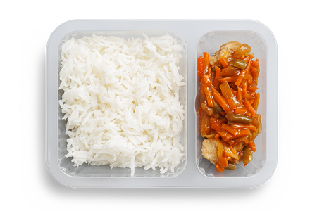 Курица по-тайски с рисом