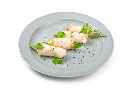 Рулетики с сыром Курица