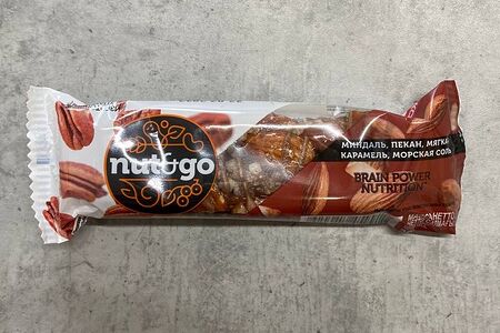 Батончик Nut & Go Миндаль-пекан