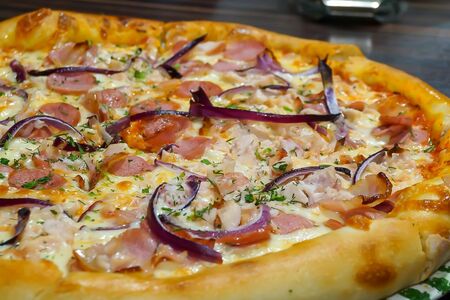 Пицца Деревенская