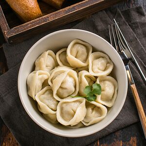 Пельмени с индейкой