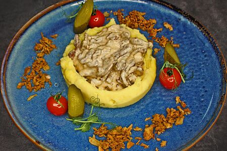 Бефстроганов из говядины