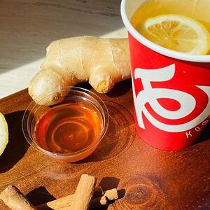 Согревающий напиток Имбирный