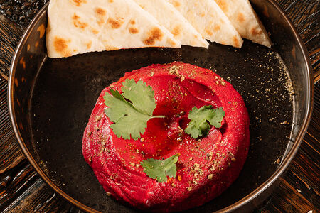 Свекольный хумус