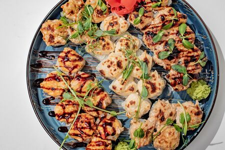 Сет запеченный