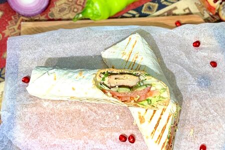 Шаурма с куриным люля