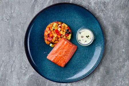 Лосось запеченный