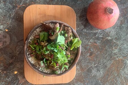 Печень куриная на кеци